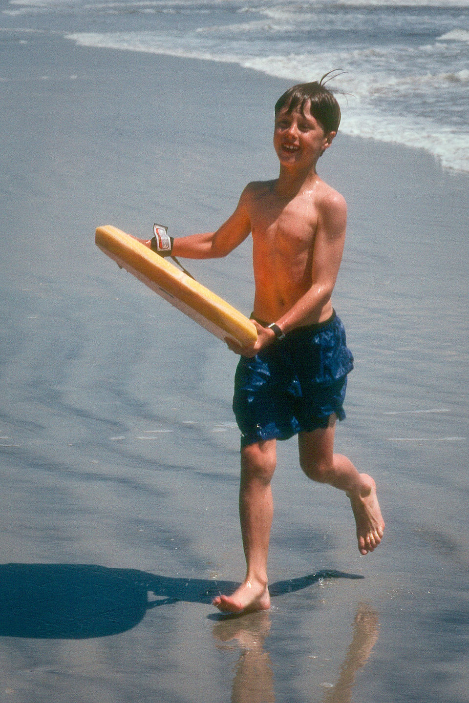 Tom post boarding