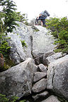 Climbing up to Franconia Ridge Climbing up to Franconia Ridge