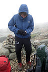Low visibility on Franconia Ridge Low visibility on Franconia Ridge