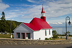 Church in front of Hotel Tadoussac - TJG Church in front of Hotel Tadoussac - TJG