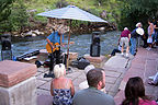 Dick Orleans at Estes Park Riverwalk - AJG Dick Orleans at Estes Park Riverwalk - AJG