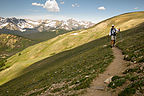 Herb hiking Mt. Ida trail Herb hiking Mt. Ida trail