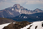 Longs Peak from Mt. Ida summit Longs Peak from Mt. Ida summit