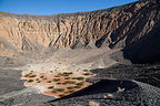 Ubehebe Crater with Tiny Lolo Ubehebe Crater with Tiny Lolo