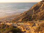 Climb up from Black's Beach Climb up from Black's Beach