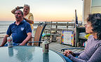 Ron and Tina at their beach house Ron and Tina at their beach house