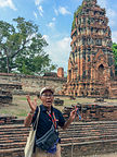 Udom telling us Ayutthaya's past Udom telling us Ayutthaya's past