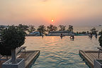 Infinity pool at the Charm Resort in Phuket Infinity pool at the Charm Resort in Phuket