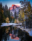 Arriving just in time to catch the alpenglow Arriving just in time to catch the alpenglow