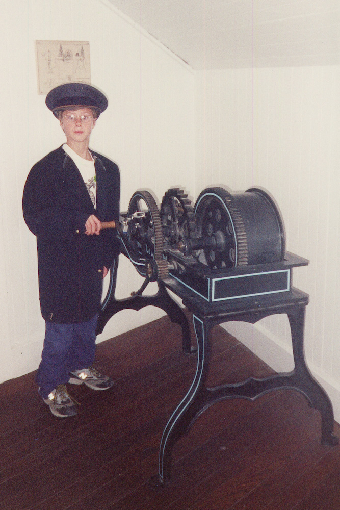 Tommy as lighthouse keeper
